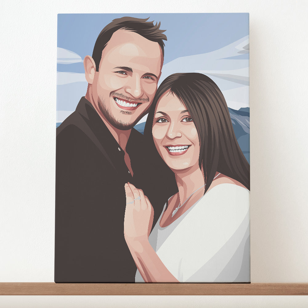 Canvas (0.75in frame) - Portraitelle