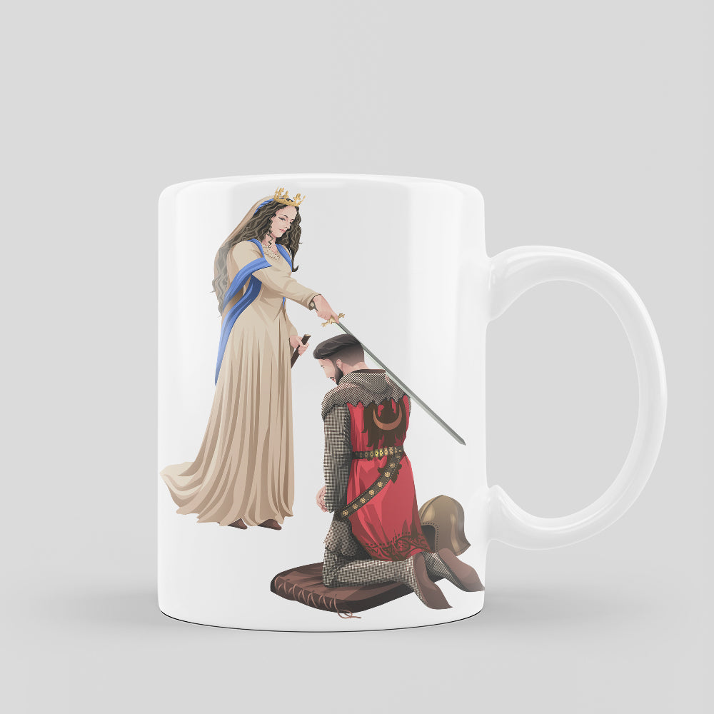 Sturdy 11 oz. White Mug - Portraitelle
