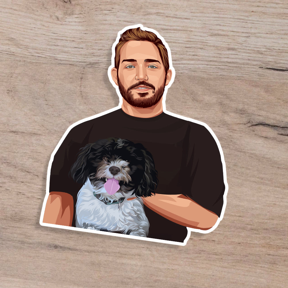 Bubble-free stickers - Portraitelle