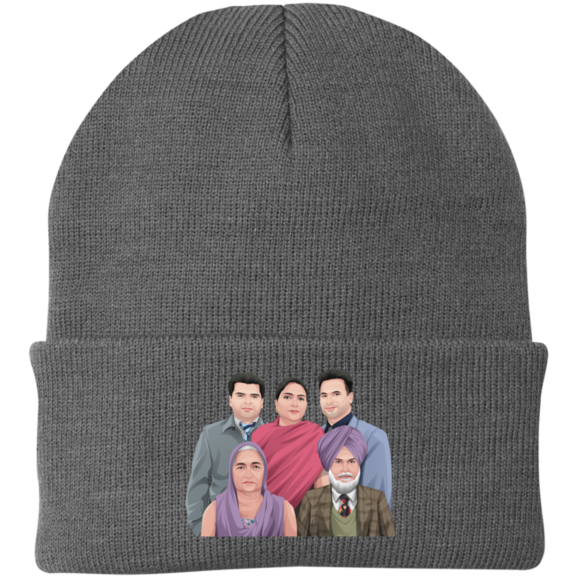 High Quality Embroidered Beanie Hat - Portraitelle