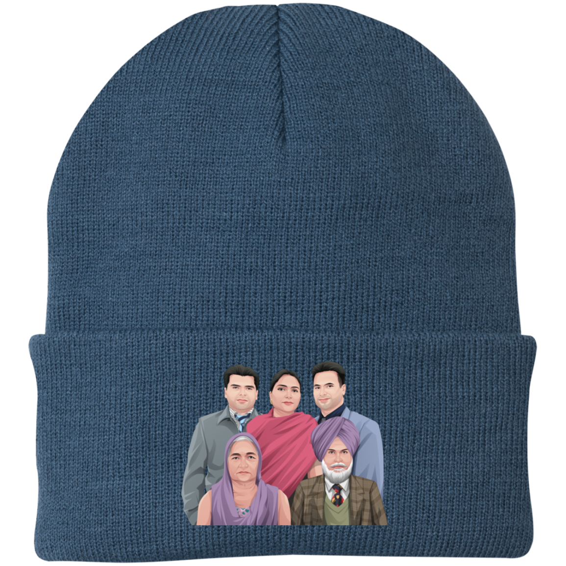 High Quality Embroidered Beanie Hat - Portraitelle